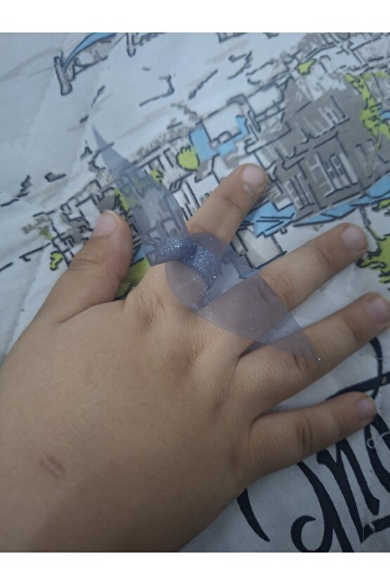 Kelebek kurdele yüzük