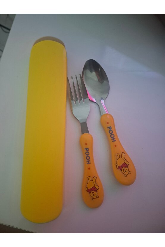 Çocuk kaşık ve çatal setı kutulu