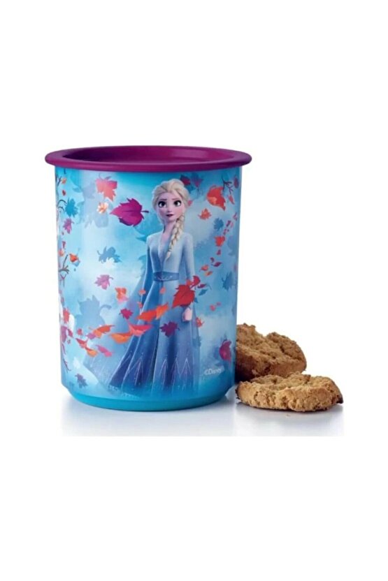 Elsa Karlar Ülkesi Kurabiye Kutusu Ve Sandviç Kutusu 3 Lü Set