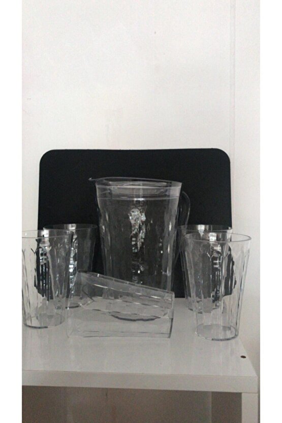 Pırlanta Sürahi Ve Bardak Takımı