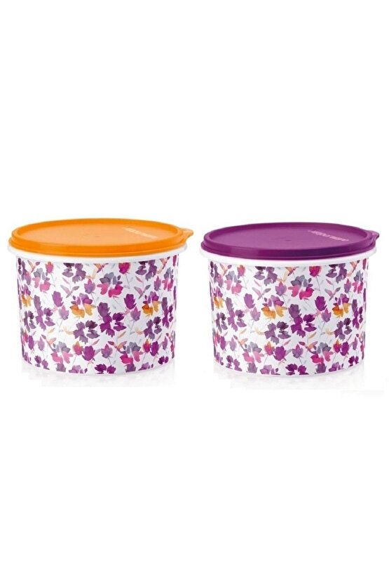 Silindir Saklama Kabı 1.1 lt Buzdolabı Saklama Trc Mor Hsgl