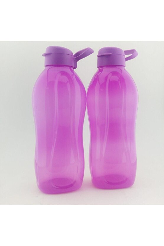 Eko Şişe 2 Lt - Mor Ikili Set