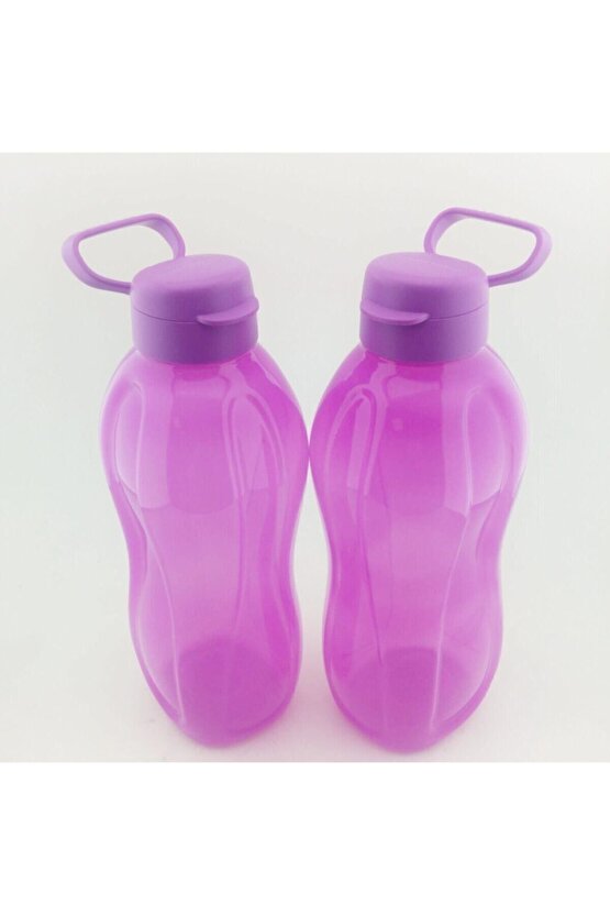 Eko Şişe 2 Lt - Mor Ikili Set