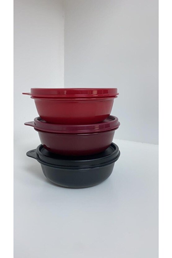 Tupperware Saklama Kapları Yeni Şeker Kaplar 300 Ml 3lü Yeni Renk