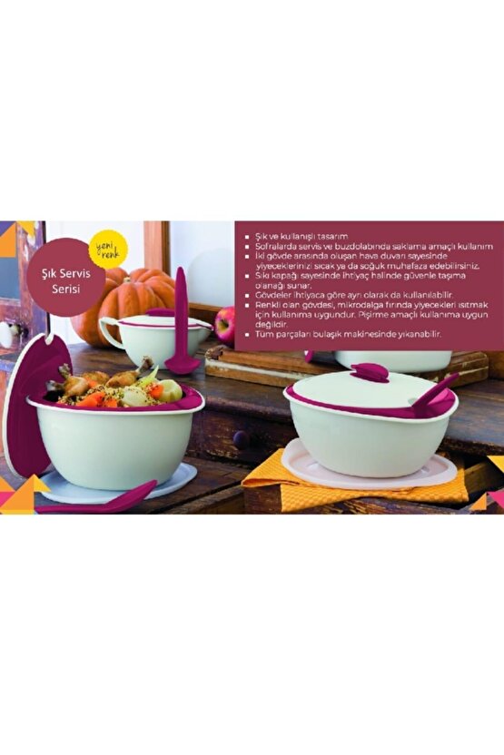 Şık Servis 4.3 Lt Mikrodalga Fırın Isıtma Tenceresi Hsgl