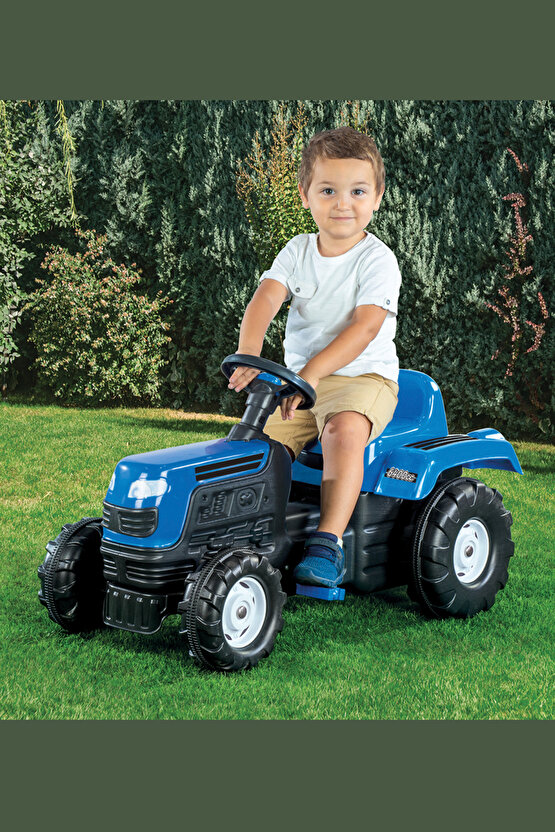 Oyuncak Ranchero Pedallı Kornalı Traktör İç ve Dış Mekana Uygun +3 Yaşa Uygun