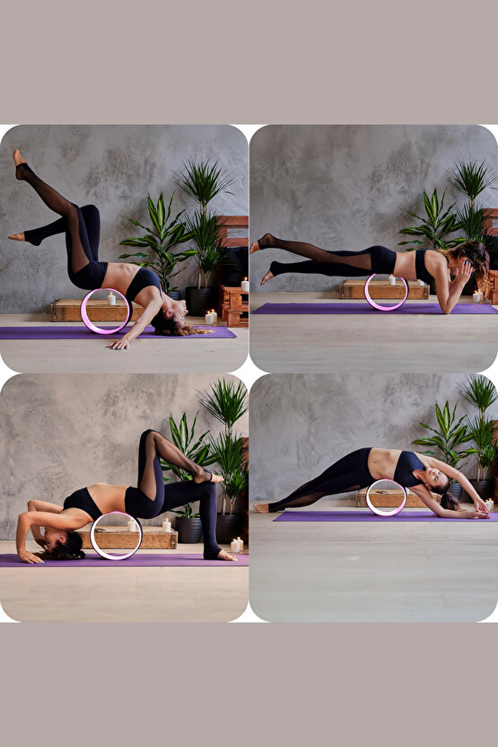 Pilates Ve Yoga Wheel Balance Kaymaz Yoga Çemberi Pilates Tekerleği Kaymaz