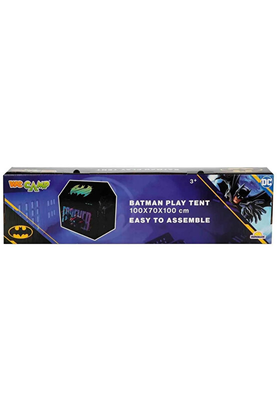Çocuklar ve Bebekler için Aktivite Oyun Çadırı Lisanslı Batman 100X70X100 cm
