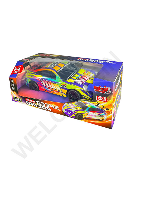 Oyuncak 2.4Ghz Uzaktan Kumandalı 1:10 Ölçek Şarjlı Dev Boy RC Ralli Araba