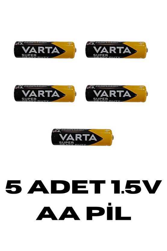 5 Adet 1.5 V AA KALEM PİL Uzaktan Kumandalı Oyuncaklar Ve Diğer Pille çalışan Oyuncaklar İçin Uygun