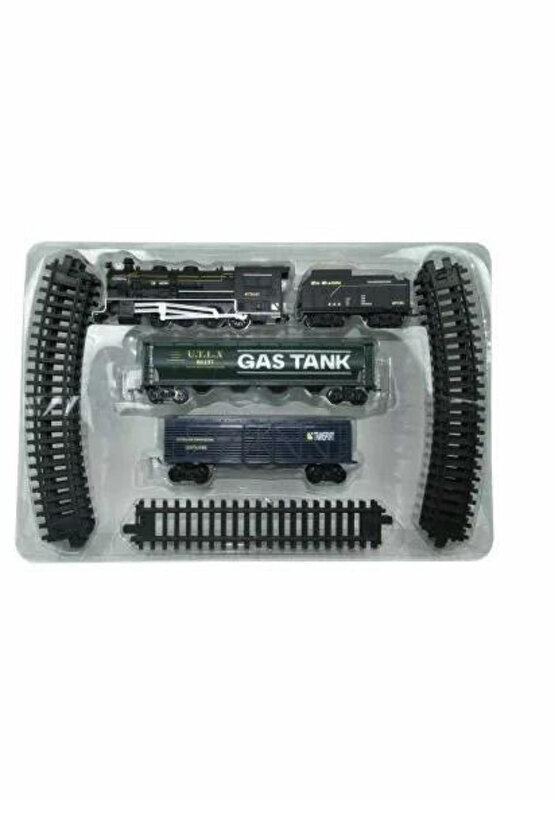 Oyuncak 18 Parça Sesli Ve Işıklı Tren Classic Tren Seti