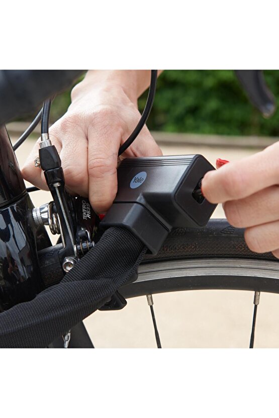 Essential Zincirli Bisiklet Kilidi 900mm  Anahtarlı YCHK08902