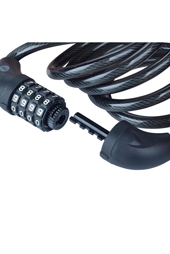 Essential Kablolu Bisiklet Kilidi  1800mm  Şifreli YCC0101802