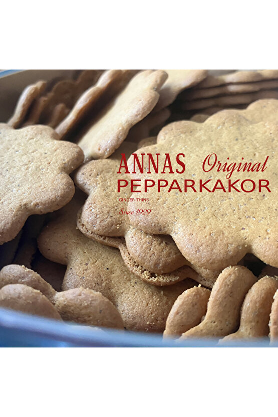 ANNAS İsveç;in dünyaca ünlü zencefilli ve tarçınlı kurabiyesi