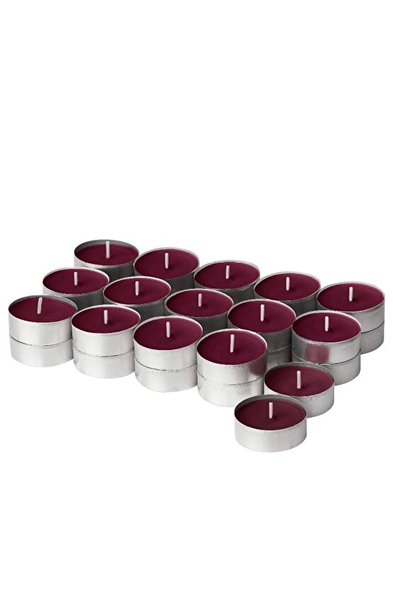Störtskön Kırmızı 3.5 Saat Yabani Meyveler Kokulu Tealight Mum