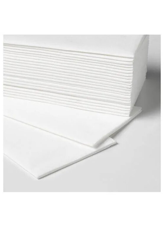 Premium Ürün Kaliteli Dekoratif Kullanışlı 25 Adet Kumaş Görünümlü 38x38 Cm Cepli Peçete MOTTAGA