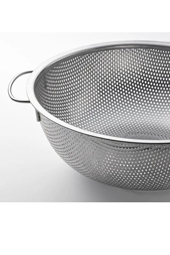 Premium Ürün Kaliteli Dayanıklı Kullanışlı Mutfak İçin İdeal Seçim 25 Cm Paslanmaz Çelik Süzgeç