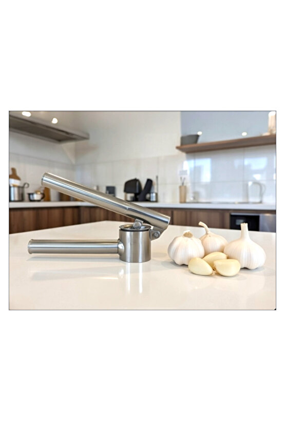 2li Çırpıcı+Çelik Rende+Çelik Sarımsak Ezici 3Lü Set Pratik Mutfak Gereçleri