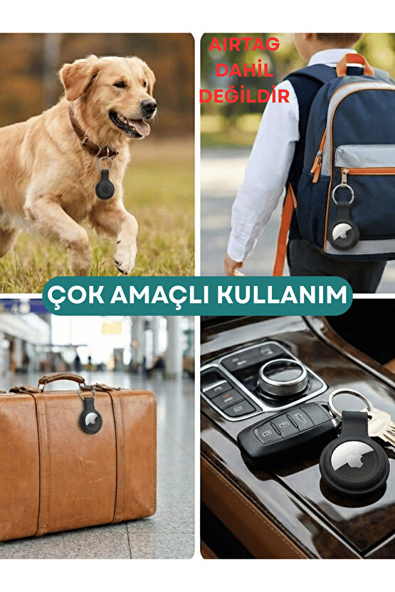 Airtag Uyumlu Anahtarlıklı Koruyucu Silikon Dayanıklı Koruyucu Airtag Kabı Akıllı Takip Cihaz Kılıfı