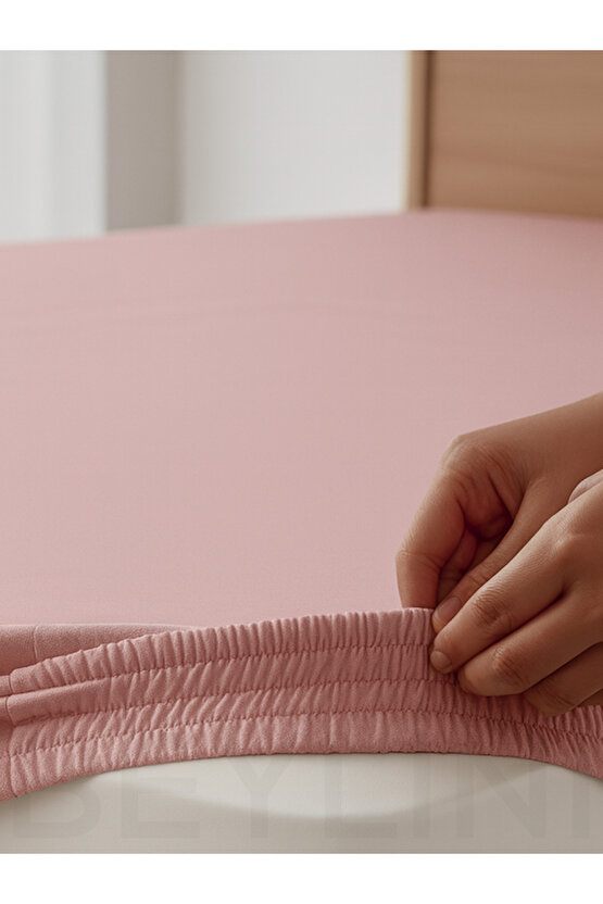 Lastikli Yatak Çarşaf Seti Yastık Kılıflı Örtü Pamuk Dayanıklı Yırtılmaz Tek Çift Kişilik