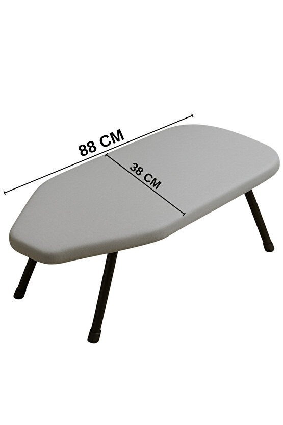 Mini Ütü Masası Pratik Konforlu Taşınabilir Portatif Hafif Asılabilir Seyahat Kompakt Ütü Masa 40x90