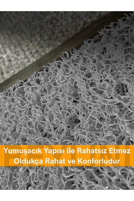 Dezenfektan Hijyen Paspası Dış Kapı Ev Ofis Apartman Giriş Halısı Kıvırcık Paspas Kaydırmaz Havuzlu