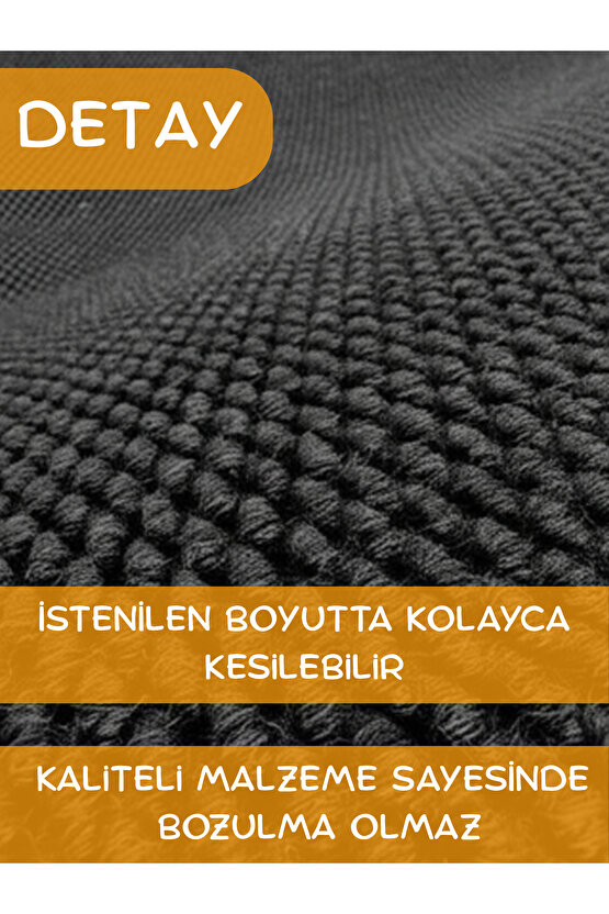Çelik Halı Kaymaz Kesilebilir Yoğun Trafik Alanları Ofis İş Yolluk Araç Oto Paspası Zemin Döşeme 9mm