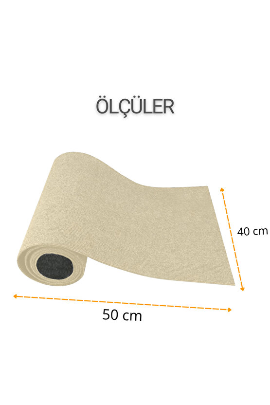 Kedi Tırmalama Halısı Yapışkanlı Her Yüzeye Uygulanabilir Kesilebilir Mobilya Koruyucu Mat (40X50)