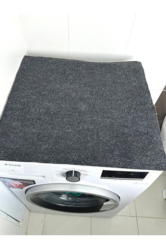 Beylini Çamaşır Makinası Örtüsü Koruma Matı Kaymaz Taban Sıvı Geçirmez Yıkanabilir