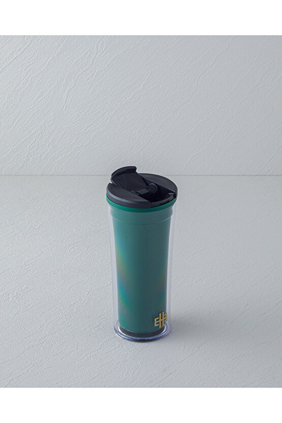 Good Mood Everyday Akrilik Travel Mug 350 ml Yeşil