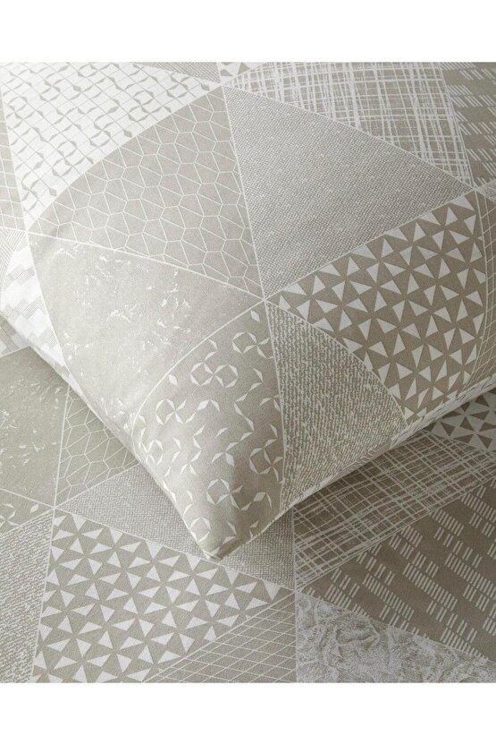 Trio Patch Kolay Ütülenir Çift Kişilik Nevresim Takımı