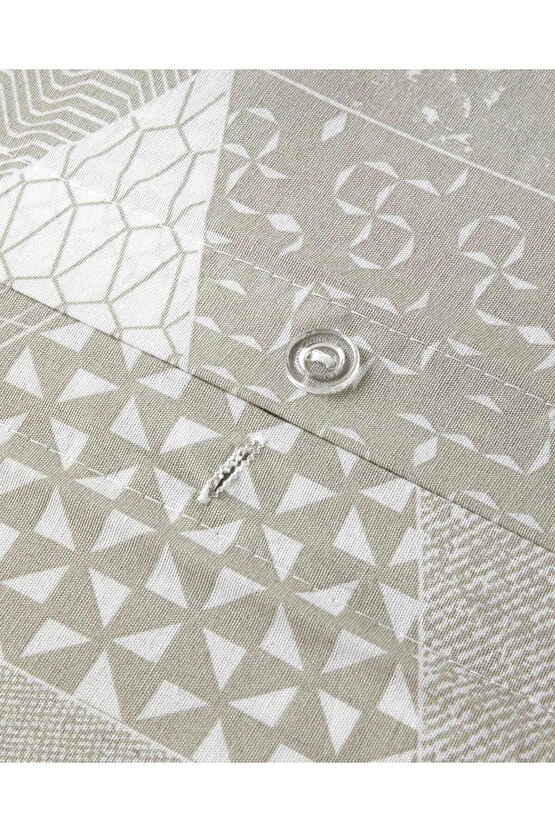 Trio Patch Kolay Ütülenir Çift Kişilik Nevresim Takımı