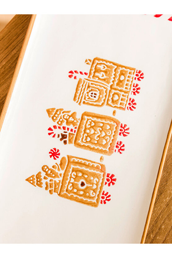 Seramik Sunum Tabağı 28 Cm