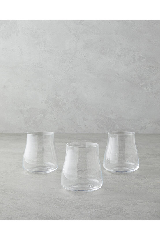 Kristalin 3lü Bardak 350 ml Şeffaf