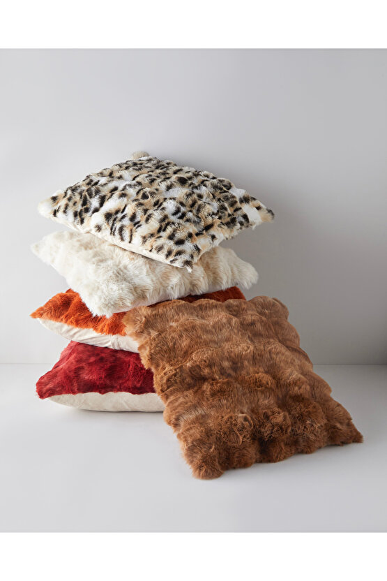 Terra Kırlent Kılıfı 45x45 cm Bej