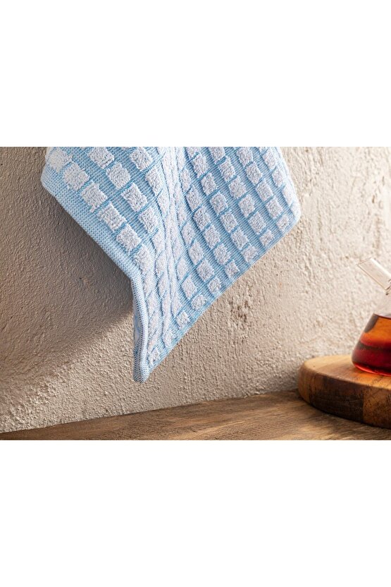 Lega Pamuk Kurulama Bezi 30x50 cm Açık Mavi