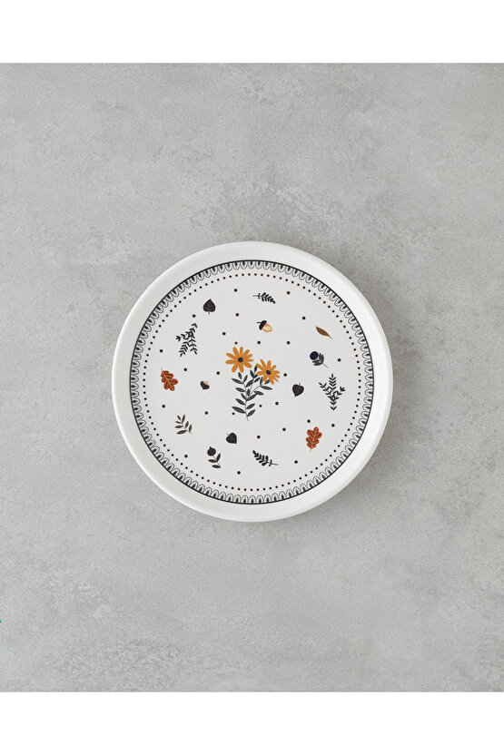 Autumn Seramik Kahvaltı Takımı 10 parça 4 kişilik Renkli