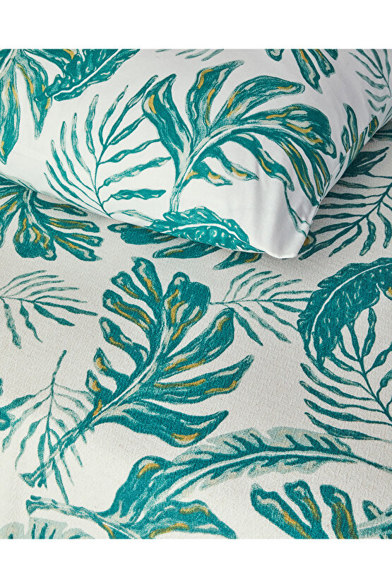 Tropical Breeze Çift Kişilik Pike Takımı Yeşil