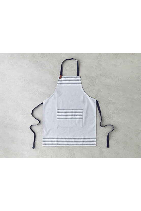 Morgan Pamuk Mutfak Önlüğü Lacivert