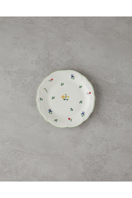 Fiorellino Porselen 8 Parça 2 Kişilik Kahvaltı Takımı Yeşil-sarı-pembe-mavi