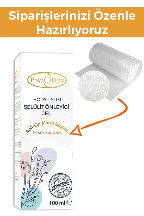 Roll-on Masaj Başlıklı Selülit Ve Çatlak Jeli