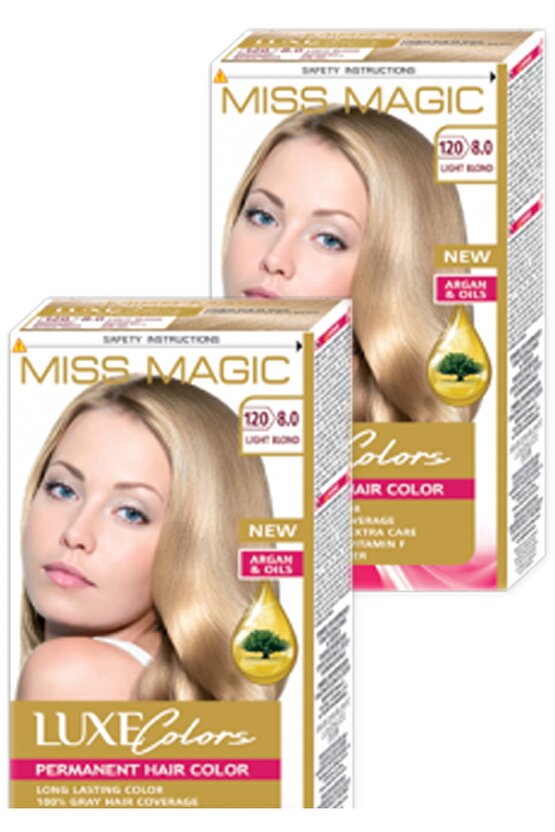 Saç Boyası 8,0 Set Boya 2li Set