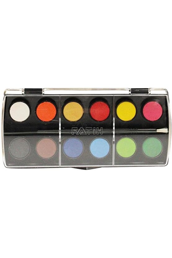 12li Büyük Boy Sulu Boya Seti  50040