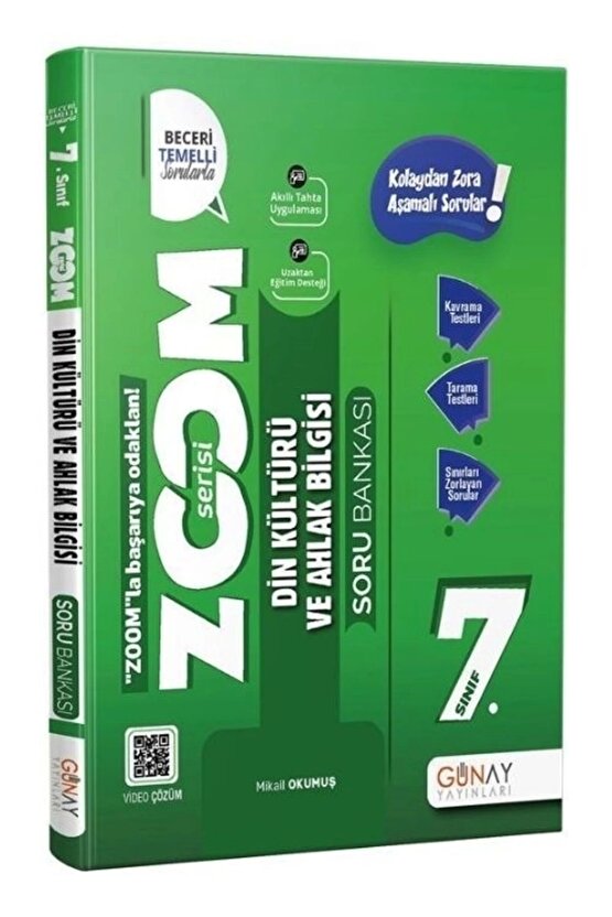 7. Sınıf Din Kültürü Ve Ahlak Bilgisi Yeni Zoom Soru Bankası