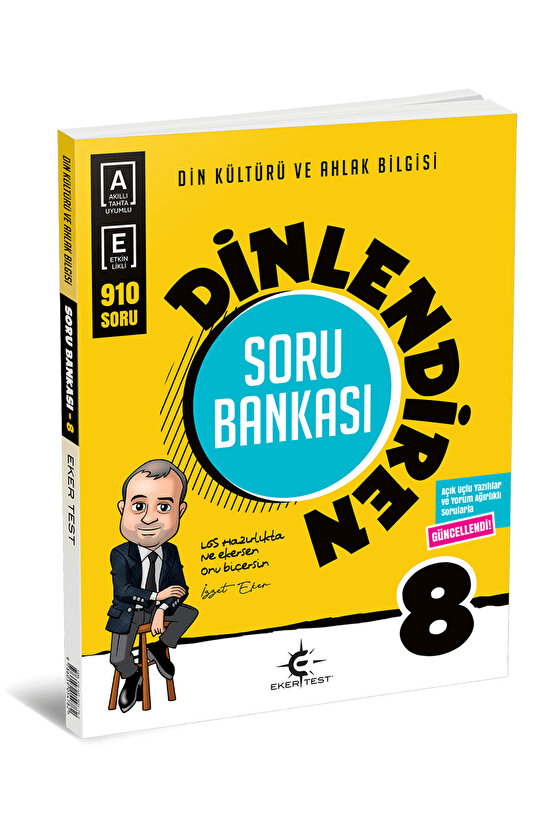Eker Test 8 Sınıf Din Kültürü Dinlendiren Soru Bankası LGS
