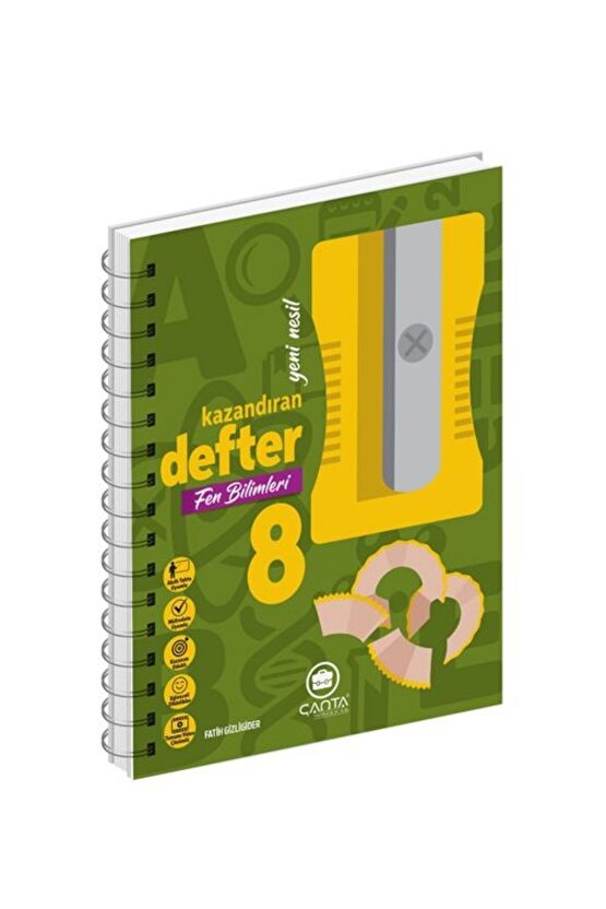 Yayınları 8 Sınıf Fen Bilimleri Okula Yardımcı Kazandıran Defter Akıllı