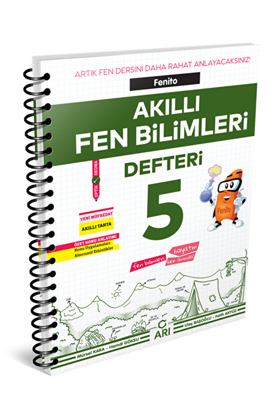 Fenito Akıllı Fen Bilimleri Defteri 5. Sınıf