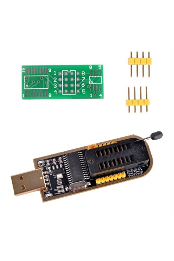 Usb Bios Flash Eprom Programlayıcı Ch341a 24 25 Serisi