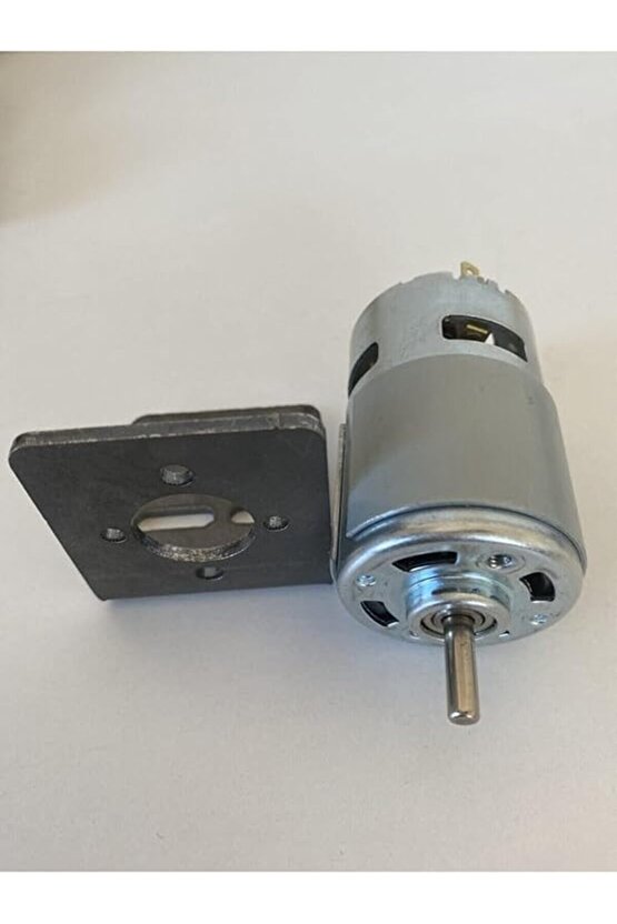 775 DC Motor Rulmanlı 12-36 Volt 12000 RPM Şarjlı Matkap - CNC