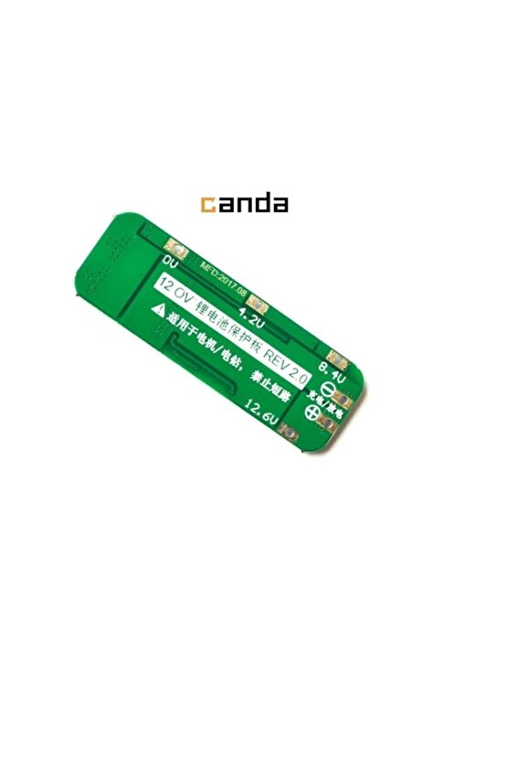 3s 20a 11.1v Pil Koruma Balans Kartı 18650 Lityum Li-ion Batarya 2 Adet
